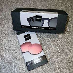 Frames rondo. BOSE sunglasses speakers AND changeable lenses